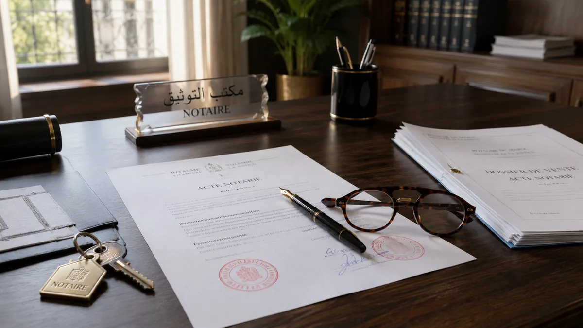 Notary Fees and Registration Costs in Morocco: Full 2026 Guide
