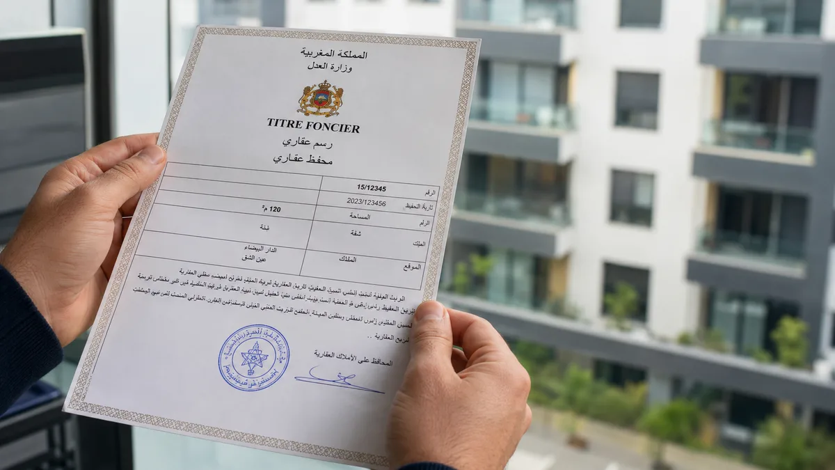 الفرق بين الرسم العقاري، الملكية، والعقار غير المحفظ قبل الشراء في المغرب