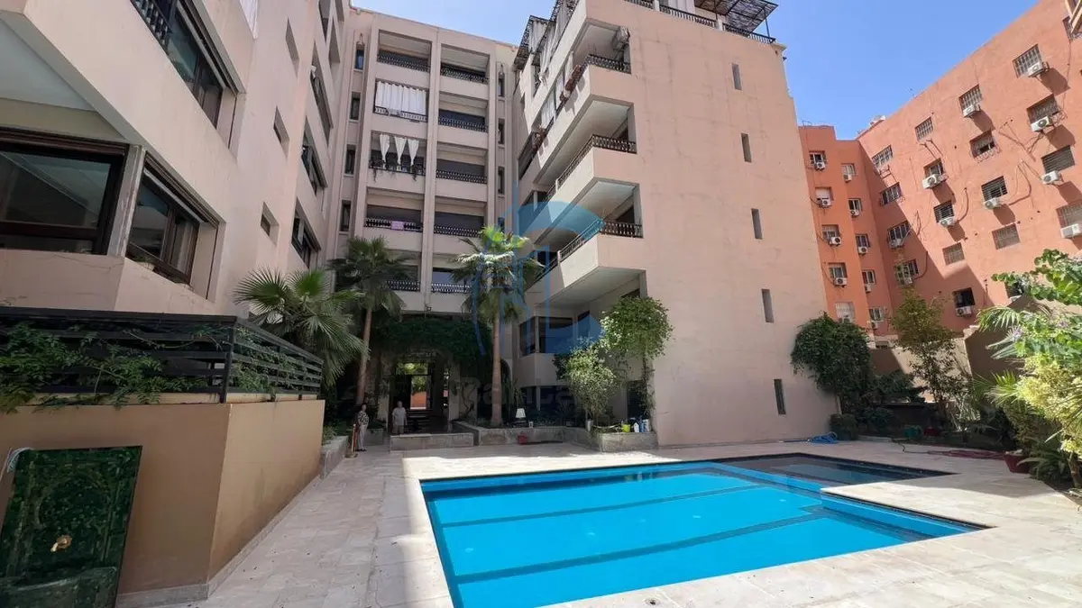 FURNISHED 2 BEDROOM APARTMENT WITH TERRACE AND POOL ON THE TOP FLOOR FOR SALE - GUÉLIZ MARRAKECH - detail.photo 1