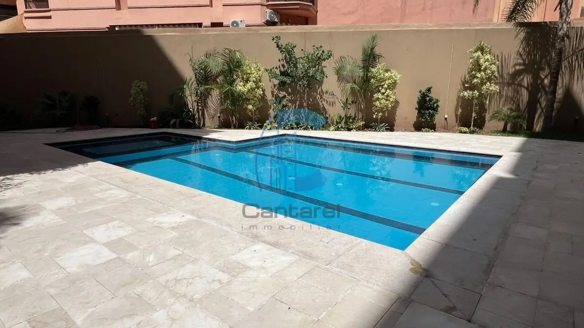 FURNISHED 2 BEDROOM APARTMENT WITH TERRACE AND POOL ON THE TOP FLOOR FOR SALE - GUÉLIZ MARRAKECH - detail.photo 11