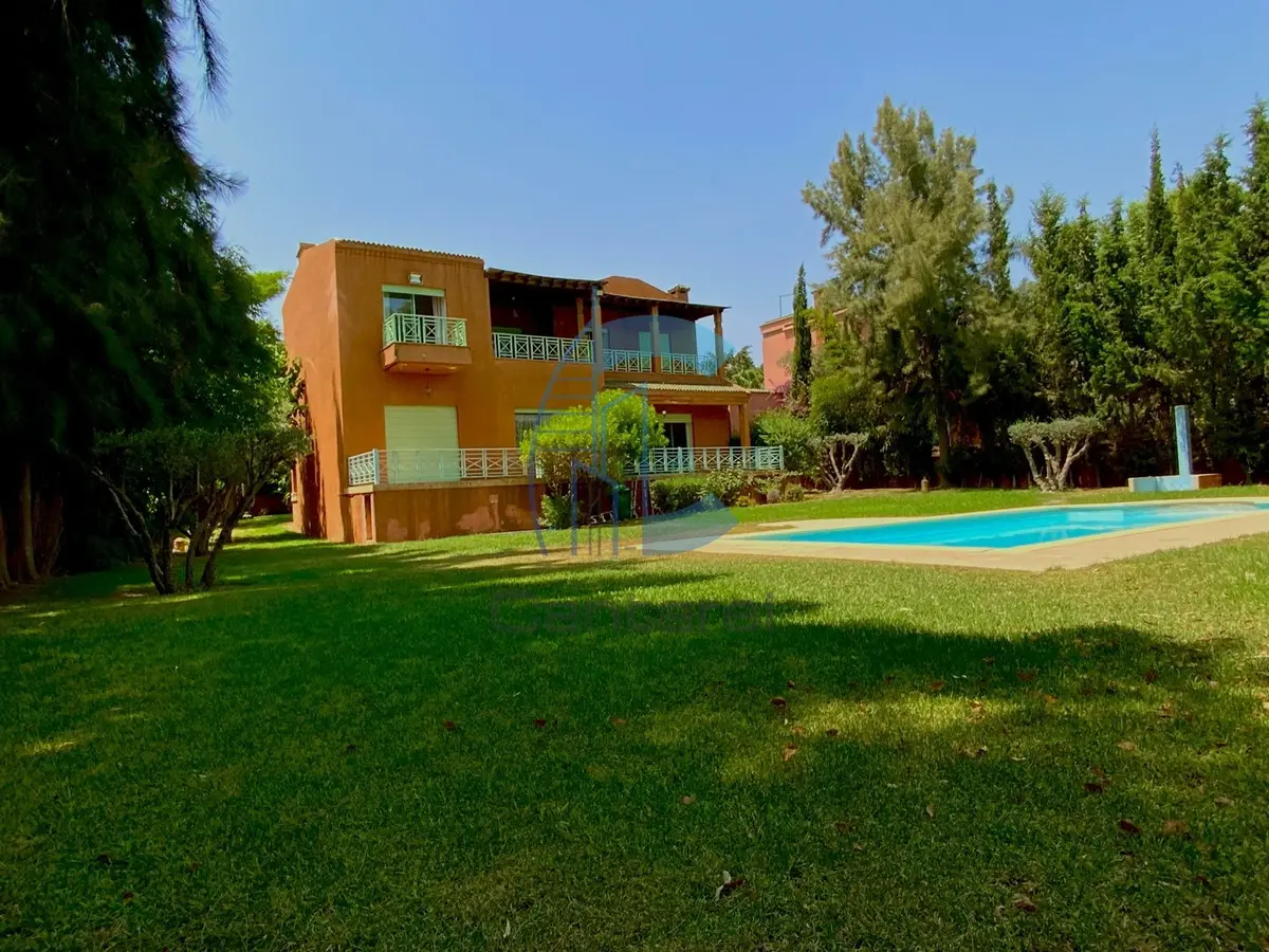 Villa for rent at the Golf de Benslimane with swimming pool and garden - Photo 1