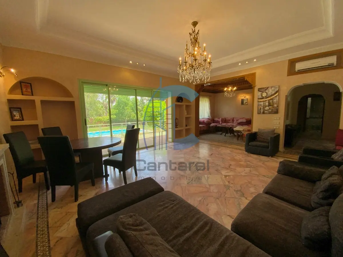 Villa for rent at the Golf de Benslimane with swimming pool and garden - Photo 4