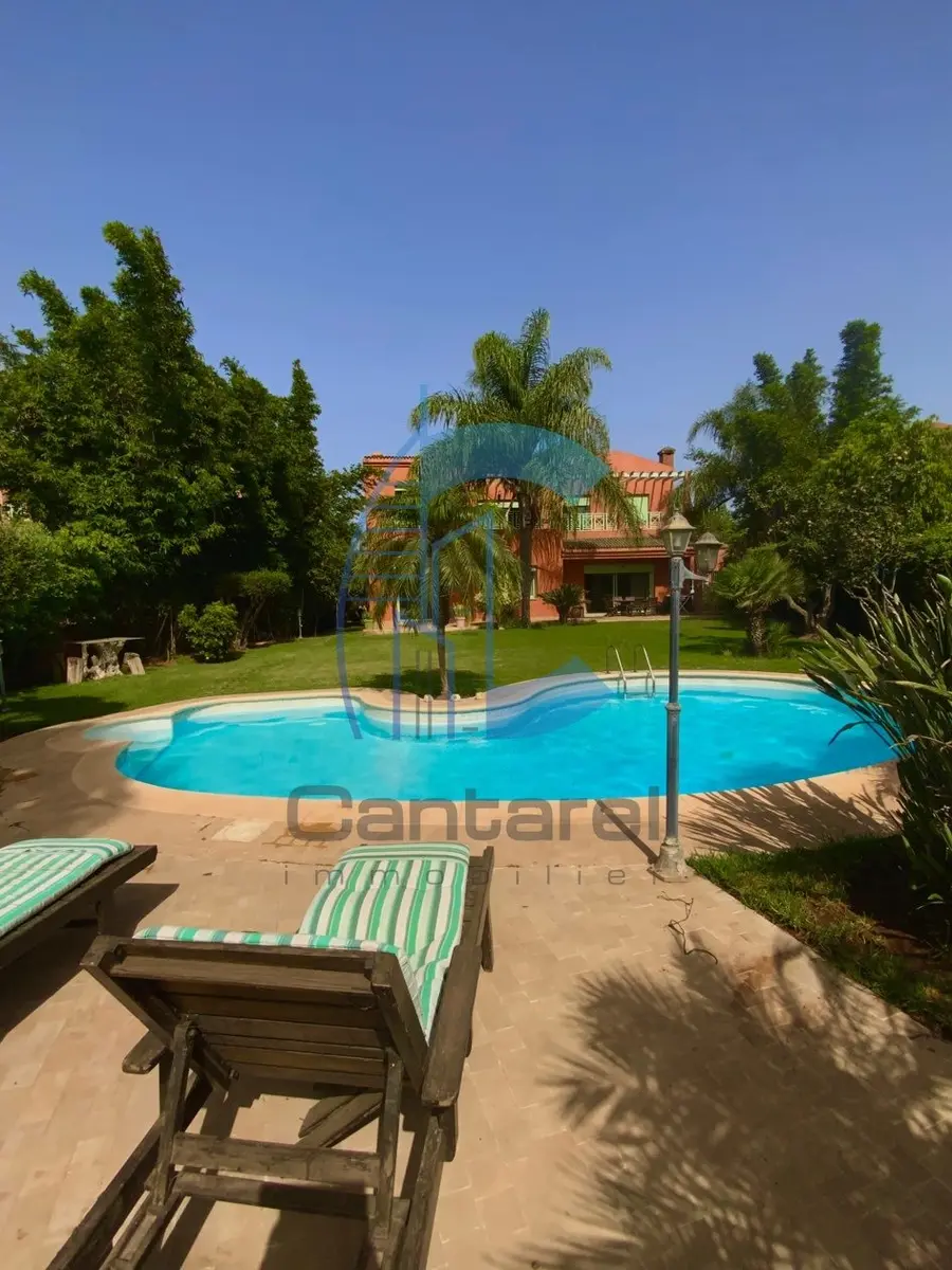 4 bedroom villa with swimming pool and garden golf view in Benslimane - Photo 1