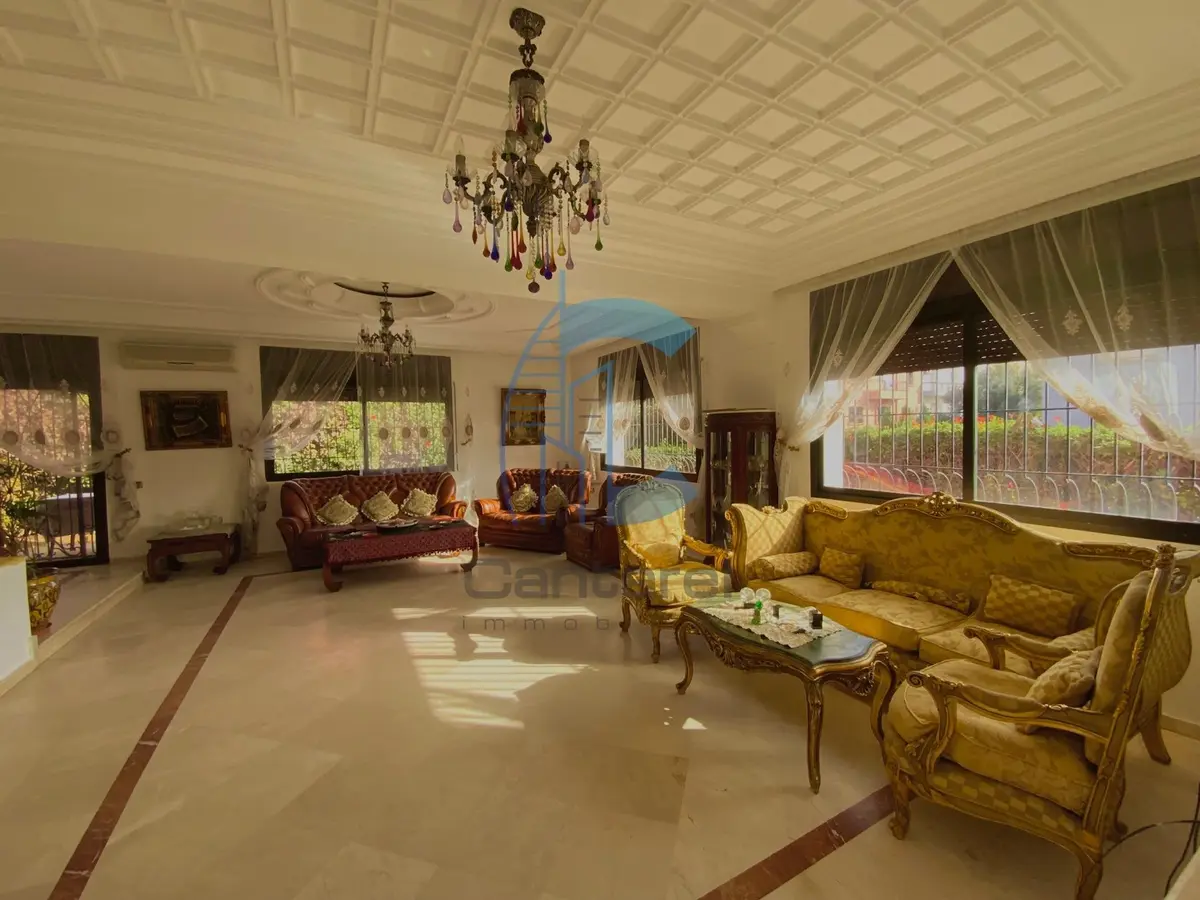 Villa spacieuse à Mohammedia Al Aalia, 560 m², 5 chambres, jardin - صورة 3