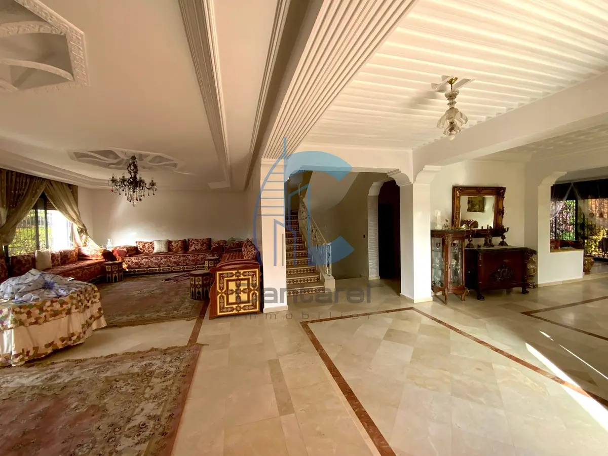 Villa spacieuse à Mohammedia Al Aalia, 560 m², 5 chambres, jardin - صورة 21