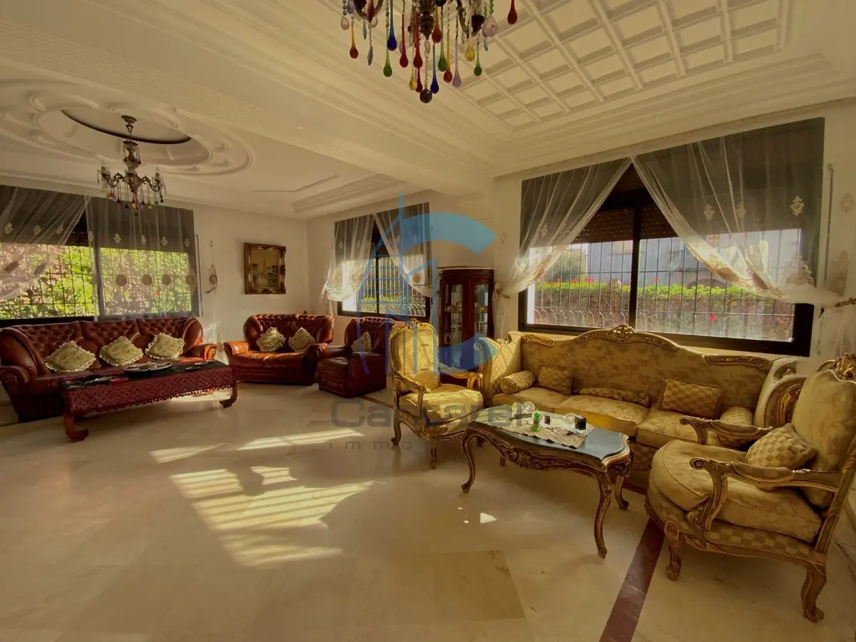 Villa spacieuse à Mohammedia Al Aalia, 560 m², 5 chambres, jardin - صورة 22