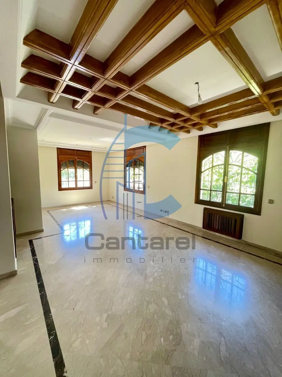Villa à louer Casablanca Oasis 4 chambres, piscine, jardin et balcon - صورة 30
