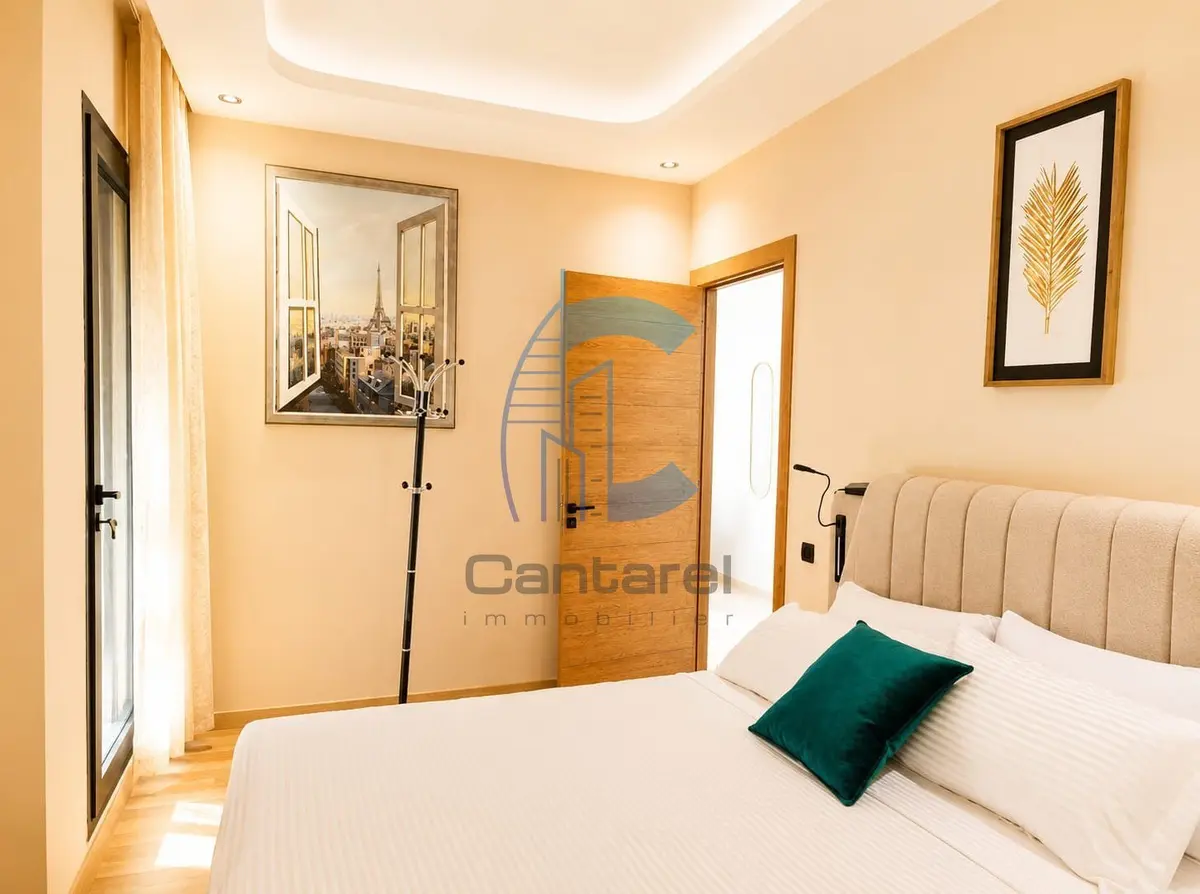 Appartement meublé 55 m² à Maârif Extension, terrasse et parking inclus - Photo 6