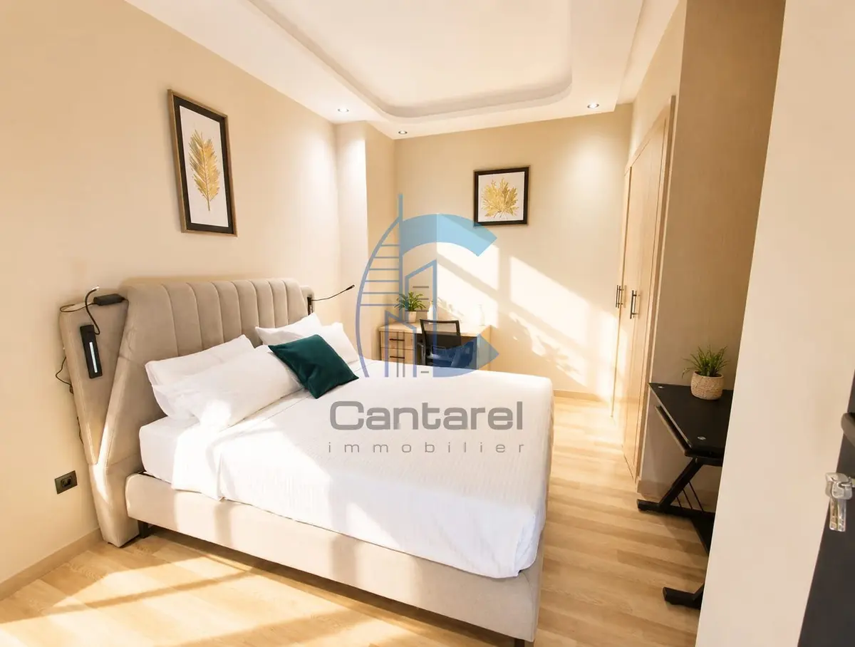 Appartement meublé 55 m² à Maârif Extension, terrasse et parking inclus - Photo 8
