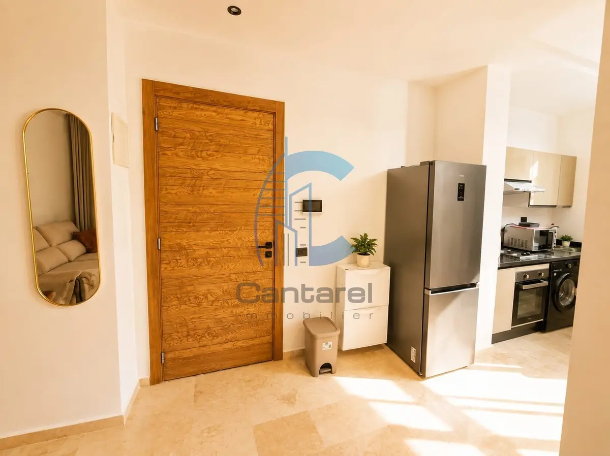 Appartement meublé 55 m² à Maârif Extension, terrasse et parking inclus - Photo 10