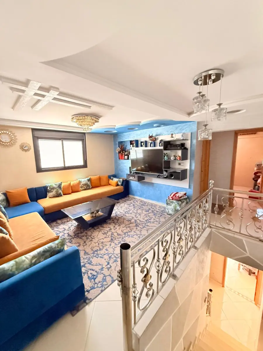 Duplex 3 chambres à louer à Hay Zohour — 5 000 DH/mois - صورة 1