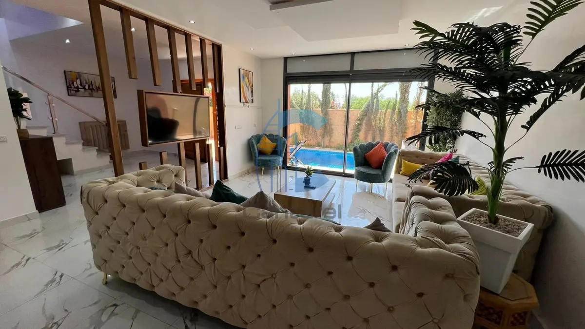 4 BEDROOM VILLA SOLD FURNISHED WITH POOL - ROUTE OUARZAZATE - detail.photo 9