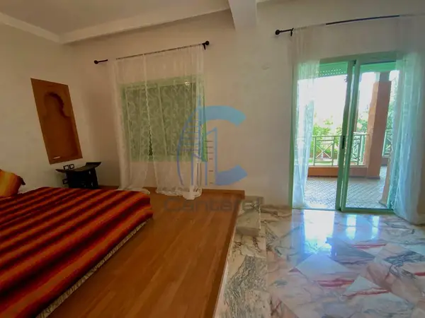 Villa à la location au Golf de Benslimane avec piscine et jardin