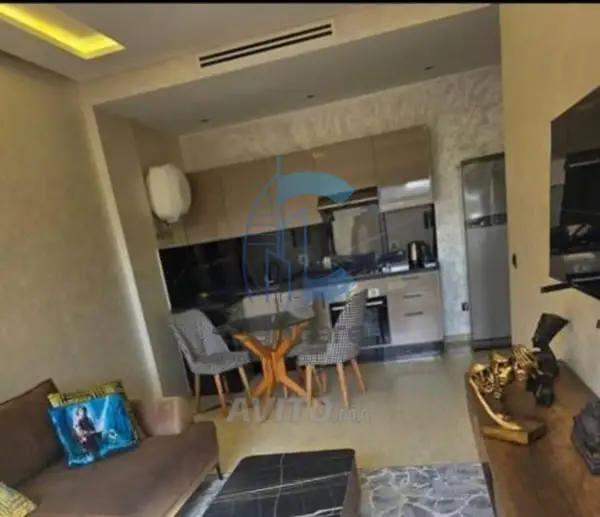 Appartement meublé 60 m² à Anfa terrasse parking cuisine américaine - Photo 8