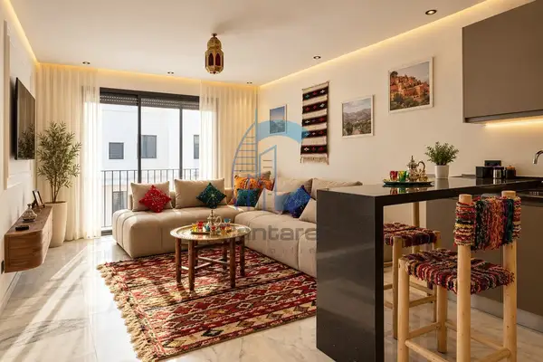 Appartement studio meublé 48 m² avec piscine à Socrate Casablanca - Photo 7