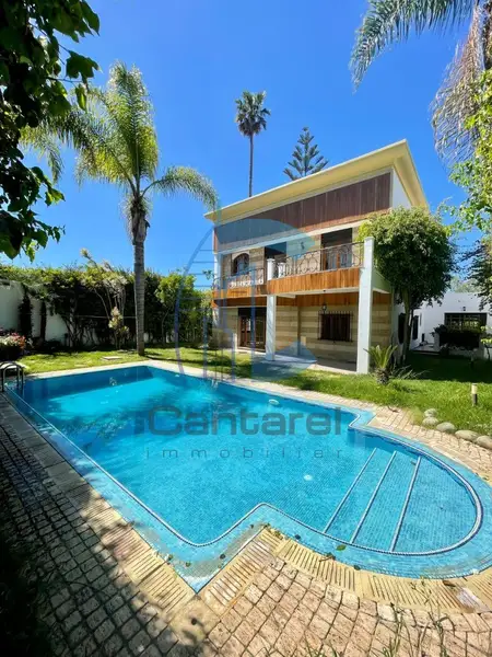 Villa à louer Casablanca Oasis 4 chambres, piscine, jardin et balcon - Photo 21
