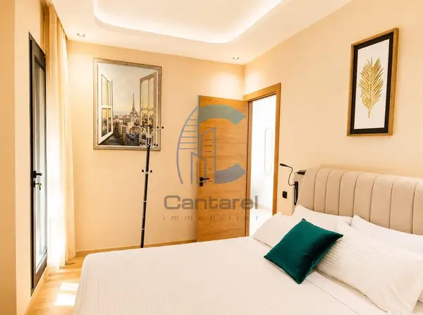 Appartement meublé 55 m² à Maârif Extension, terrasse et parking inclus - Photo 6
