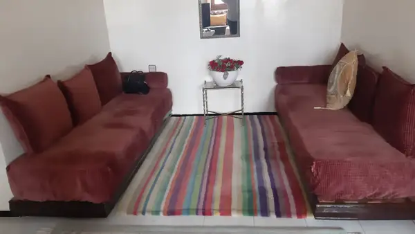 Appartement 2 chambres à louer à Dar Dbibagh — 6 000 DH/mois - Photo 1