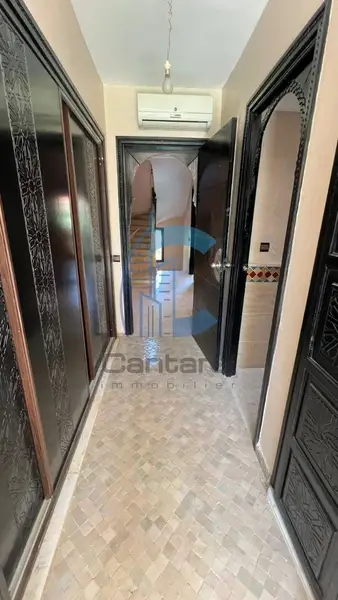 VILLA 4 CHAMBRES NON MEUBLÉE AVEC VUE PISCINE À VENDRE - ROUTE DE OUARZAZATE MARRAKECH